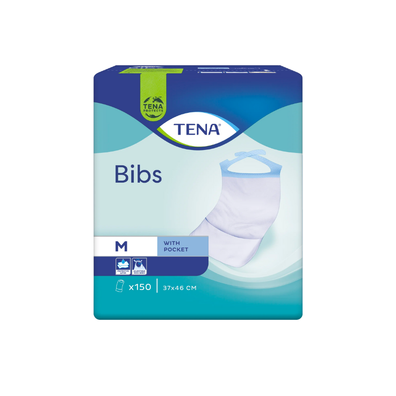 Tena Adult Disposable Bibs