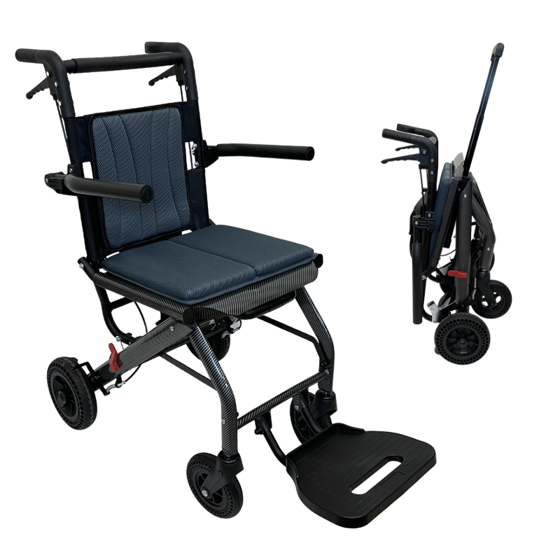 Travel Wheelchair | HappyWheels Trolley Travel Chair