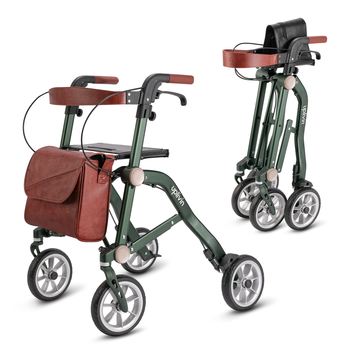 Compact Lightweight Rolator Rollators for Elderly | Walk Independently, Sit & Rest - The Golden ...