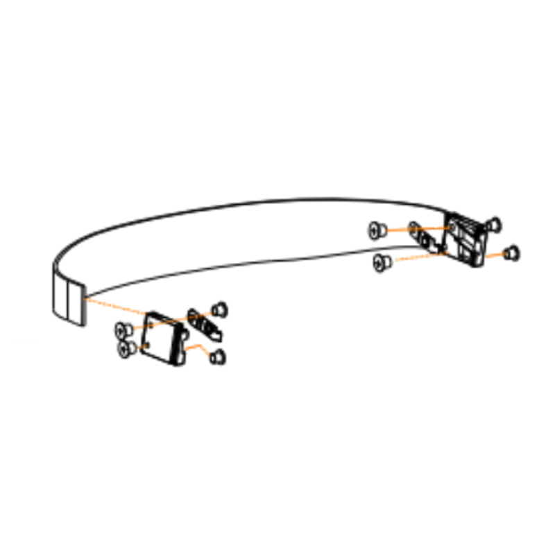 Trive Rollator Spare Parts Hand Knob (1 pc)