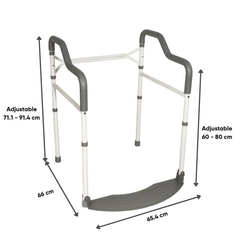 Wonder Toilet Safety Rails