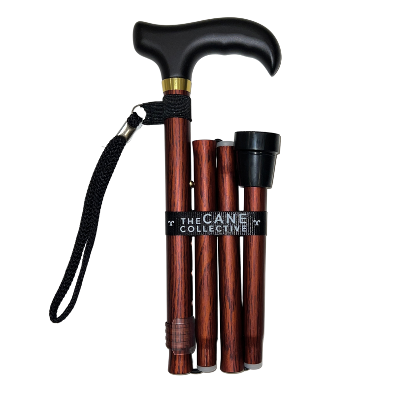 Wood Luxe Cane by The Cane Collective