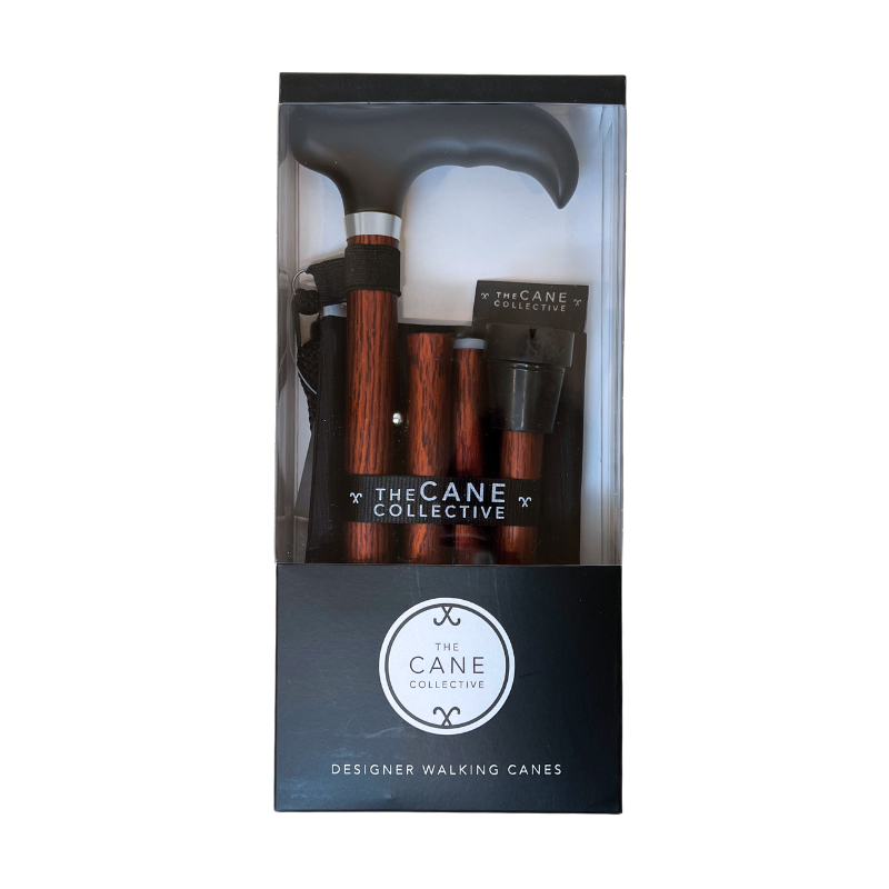 Wood Luxe Cane by The Cane Collective