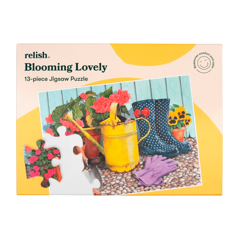 13-Piece Jigsaw Puzzle Blooming Lovely