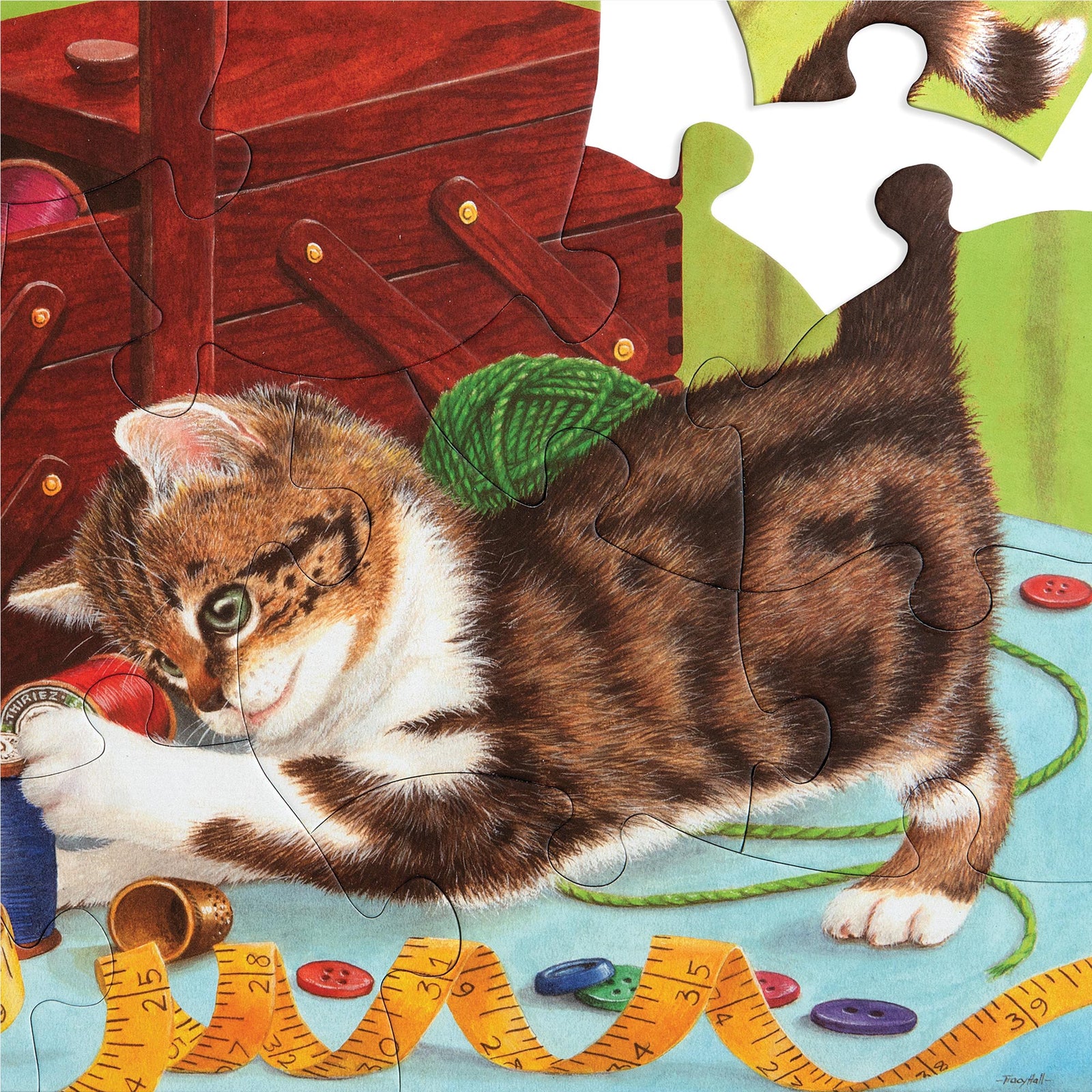 13-Piece Jigsaw Puzzle Life of a Kitten