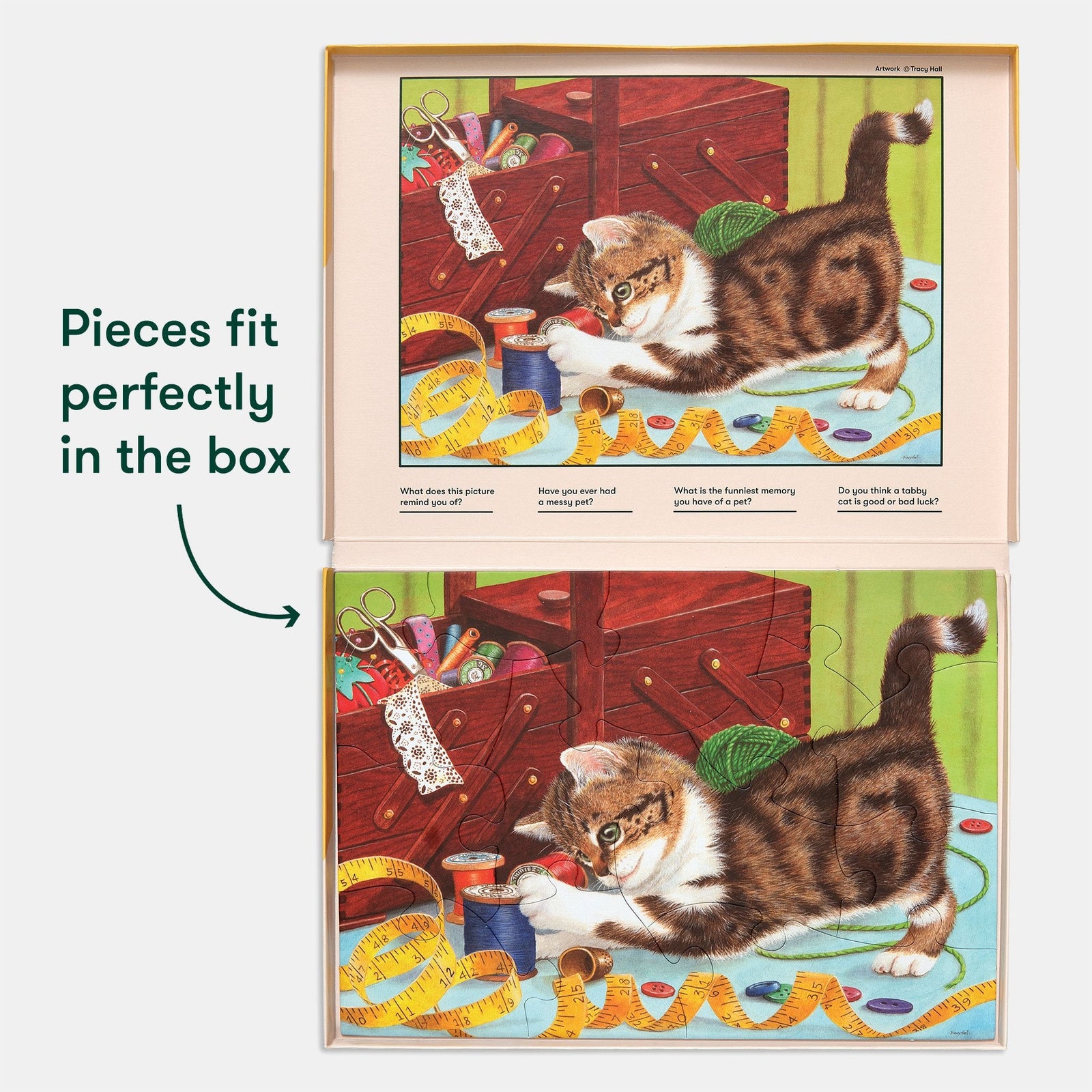 13-Piece Jigsaw Puzzle Life of a Kitten