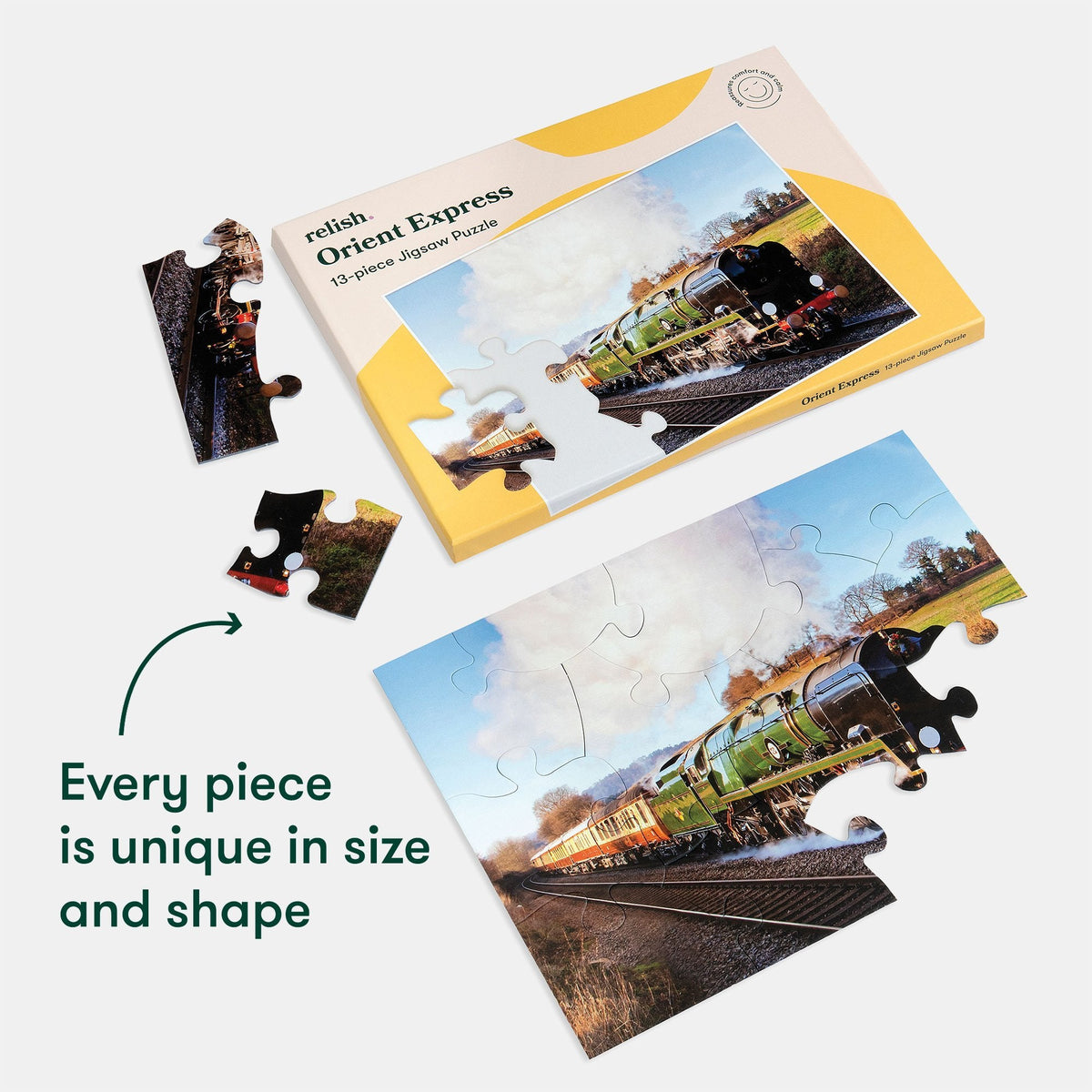 13-Piece Jigsaw Puzzle Orient Express