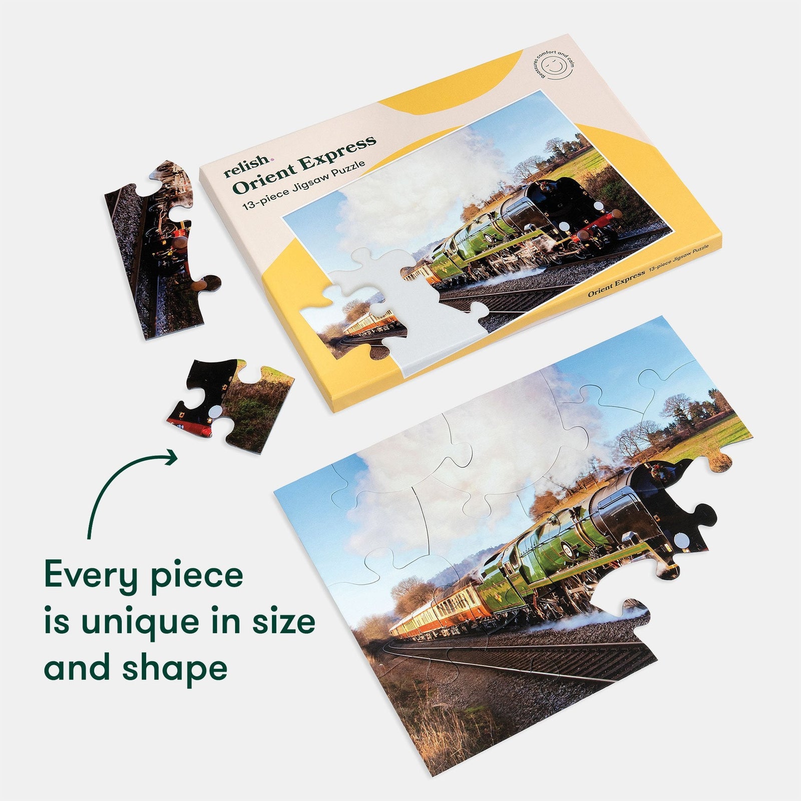 13-Piece Jigsaw Puzzle Orient Express