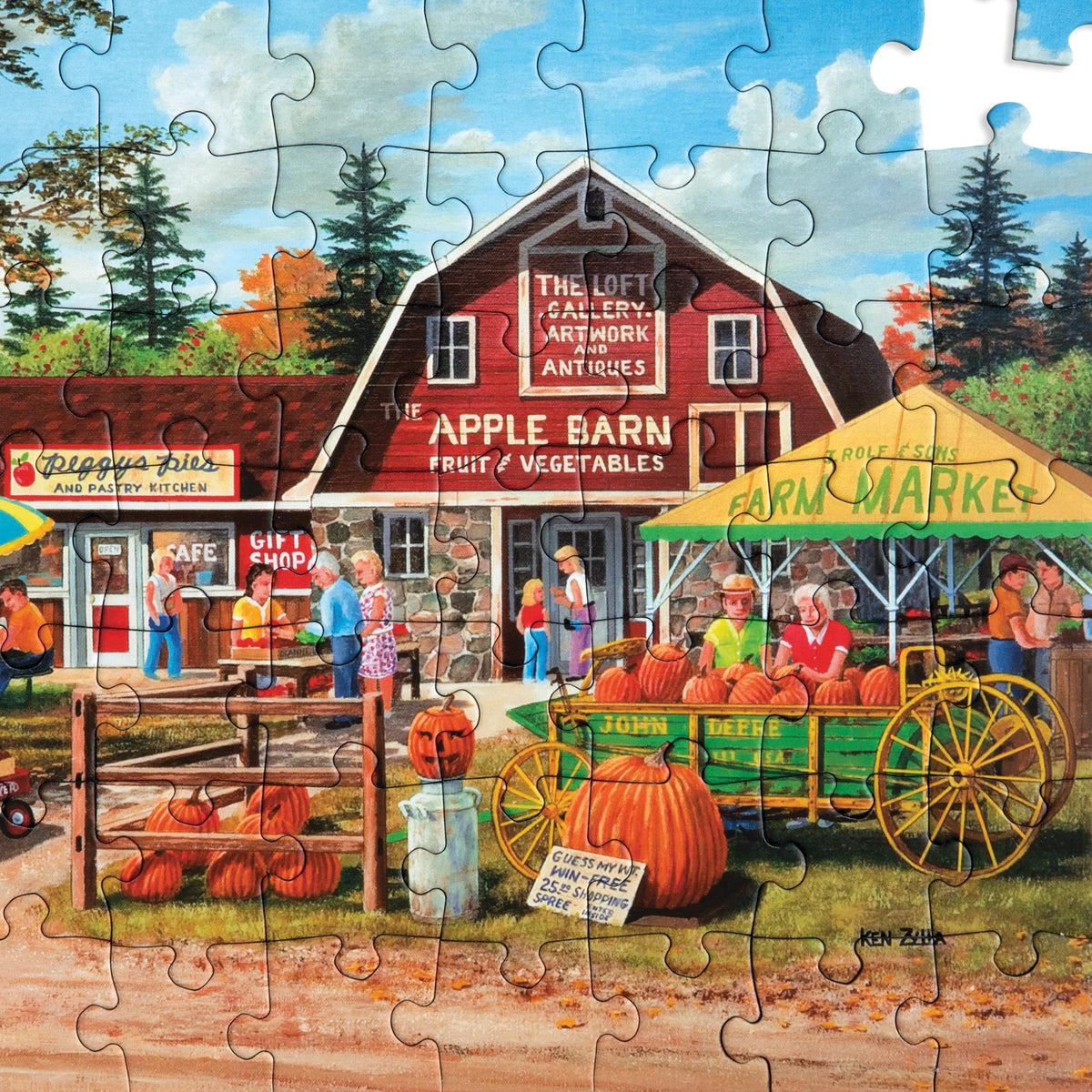 63-Piece Jigsaw Puzzle Farmers Market