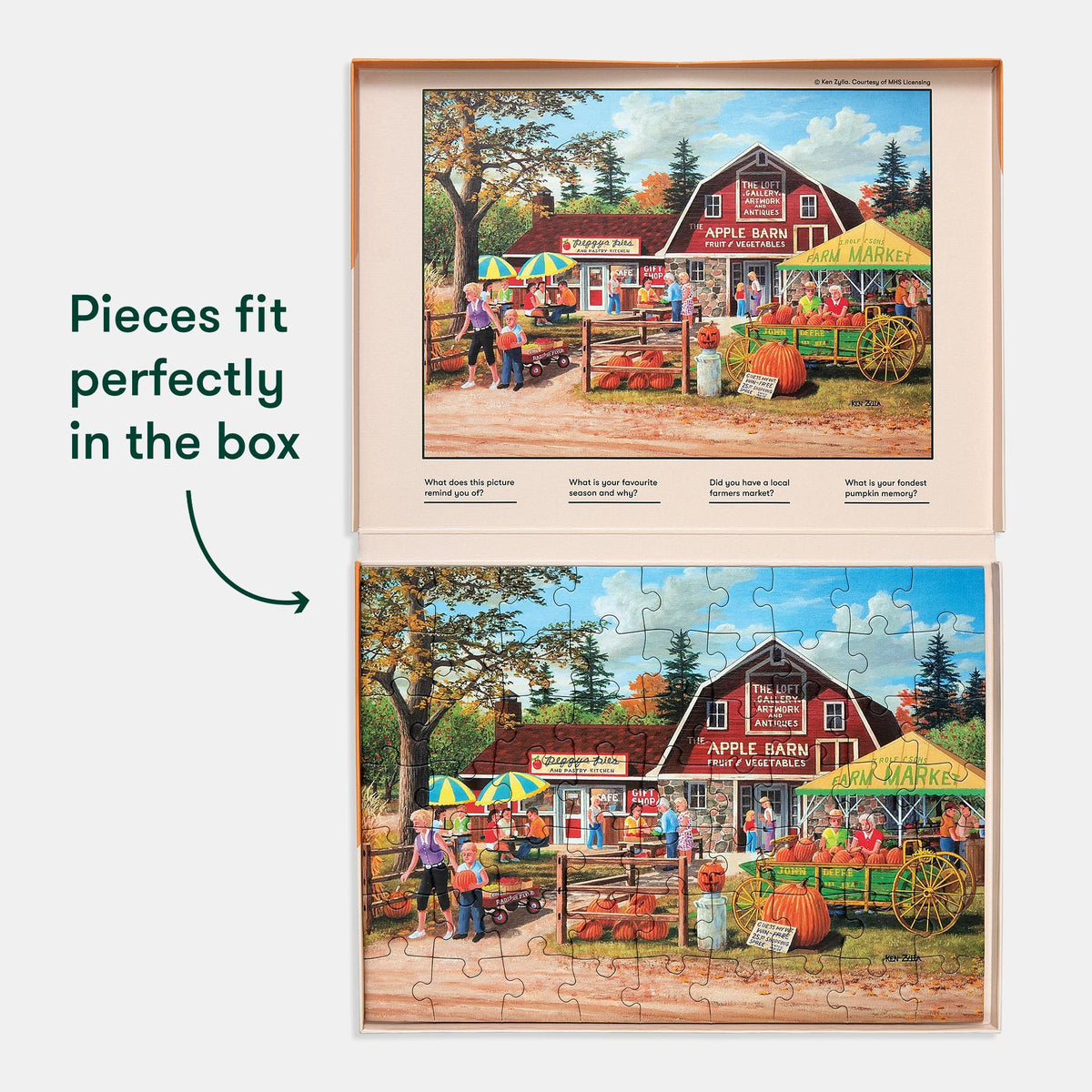 63-Piece Jigsaw Puzzle Farmers Market