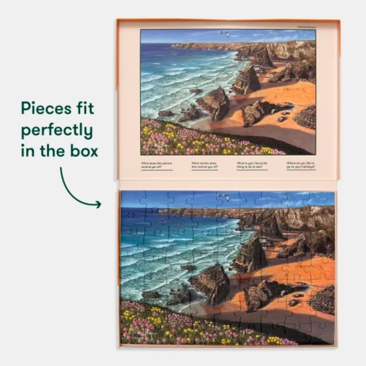 63-Piece Jigsaw Puzzle Wild Coast