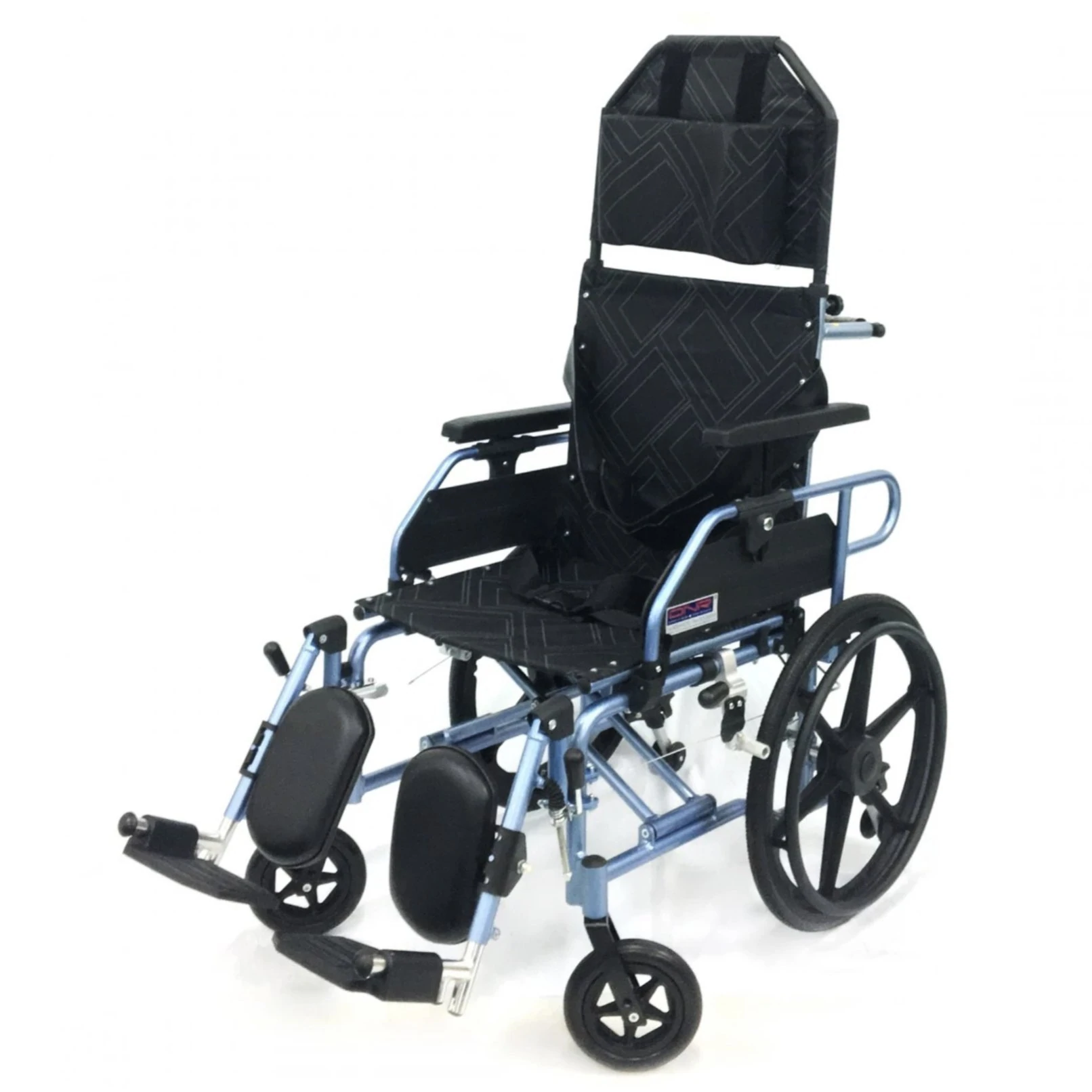 APLUS Lightweight Recliner Wheelchair 18" Seat Width