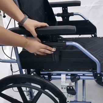 APLUS Lightweight Recliner Wheelchair