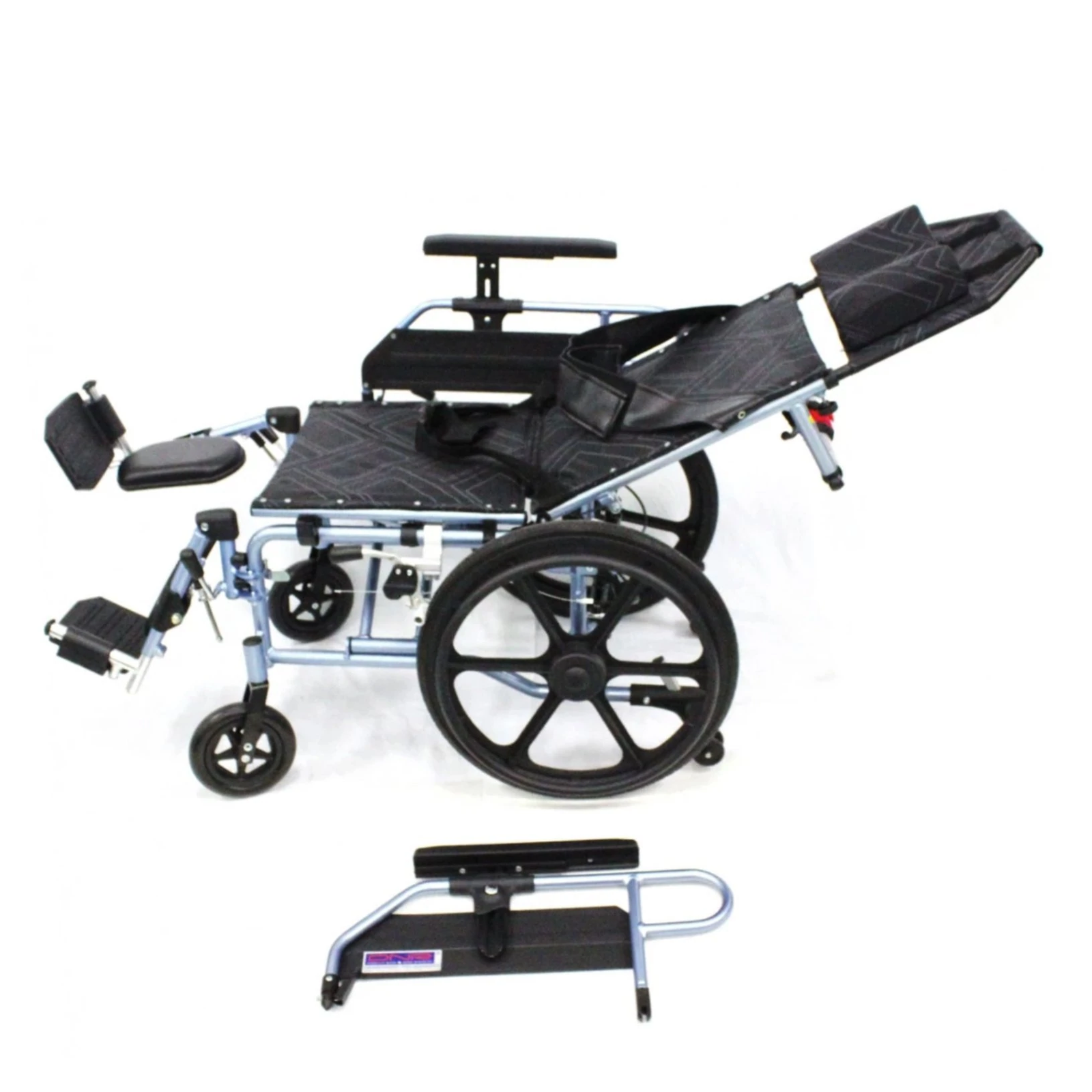 APLUS Lightweight Recliner Wheelchair