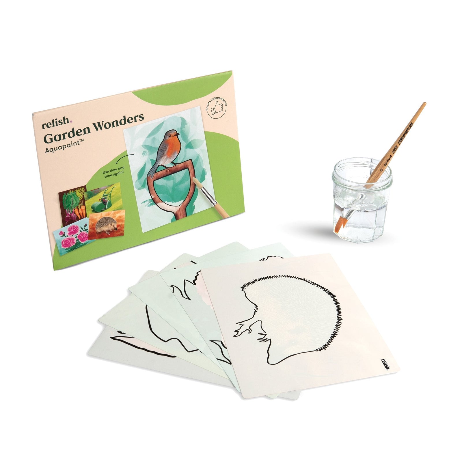 AquaPaint Dementia Activity Set (Garden Wonders)