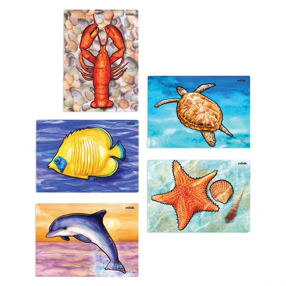 Aquapaint Dementia Activity Set (Ocean Life)