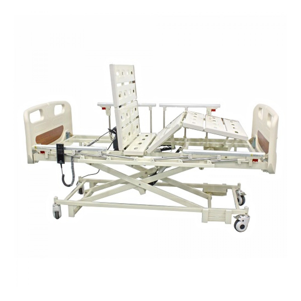 Basic Electric 3-Function Bed with Quad Rails
