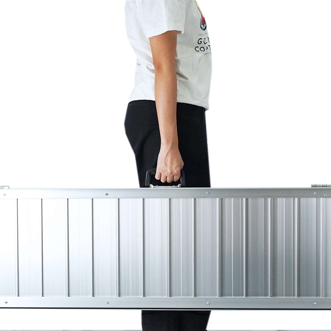 Bi-Fold Portable Aluminium Ramp (2 to 6 ft) 2 ft (61 cm)