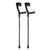 Black Urban Foldable Crutches (Pair)