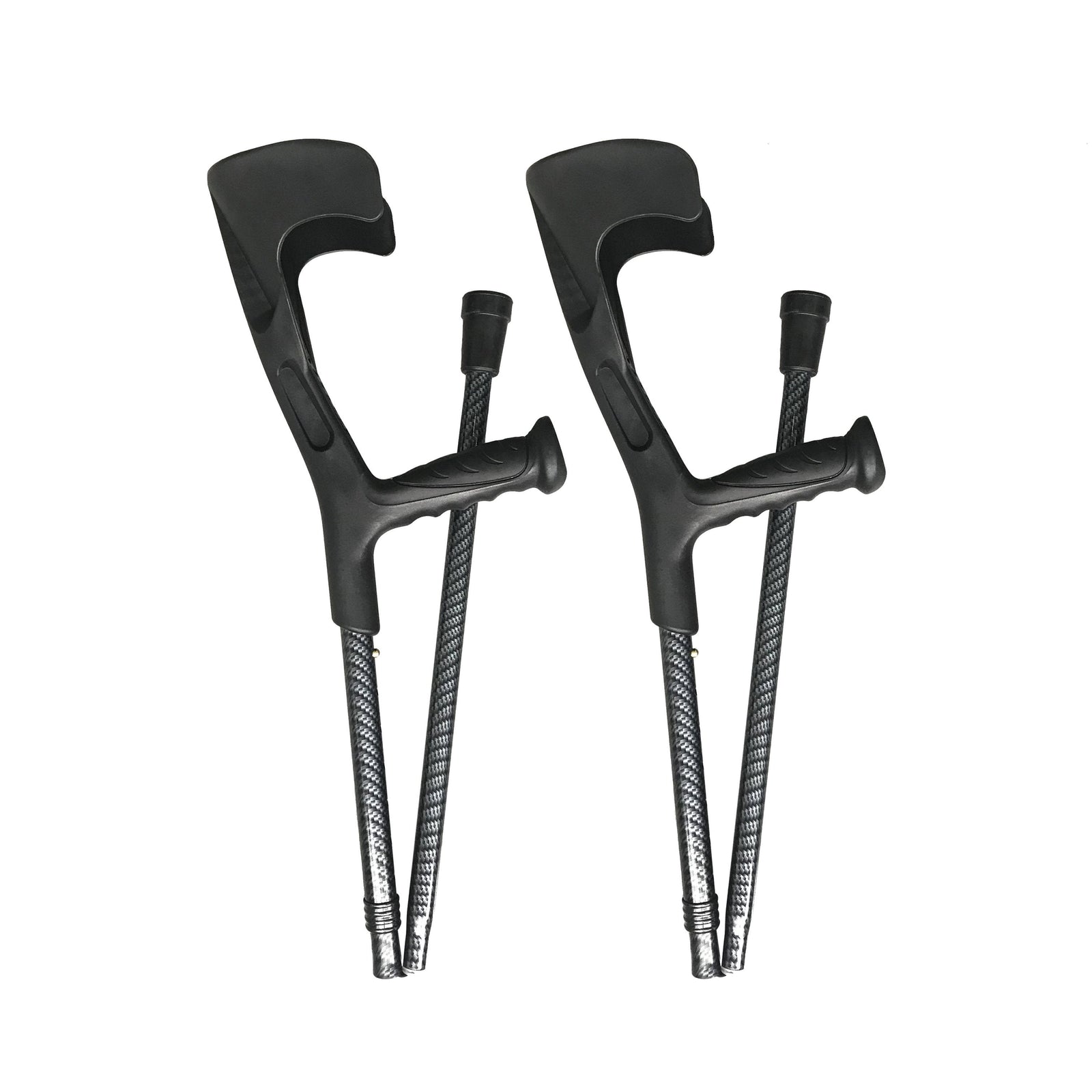 Black Urban Foldable Crutches (Pair)