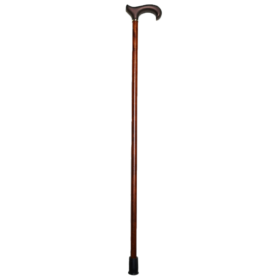 Brown Soft-Touch Derby Cane