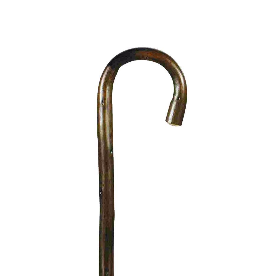 Chestnut Tourist Crook Handle Cane