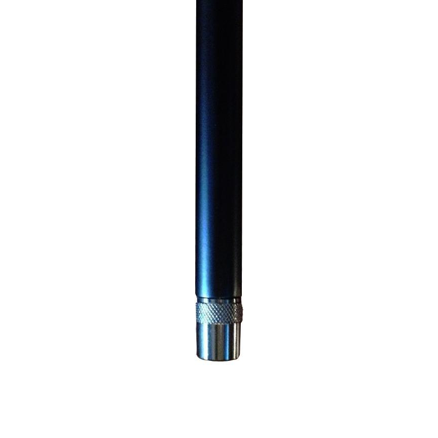 Chrome Carved Scroll Cane