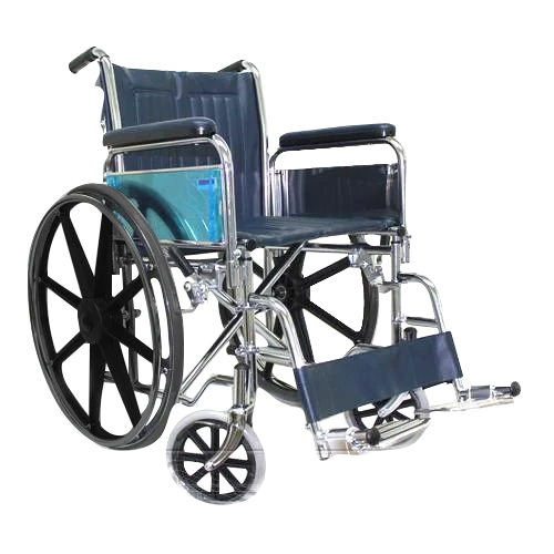 Chrome Detachable Heavy Duty Wheelchair (20")