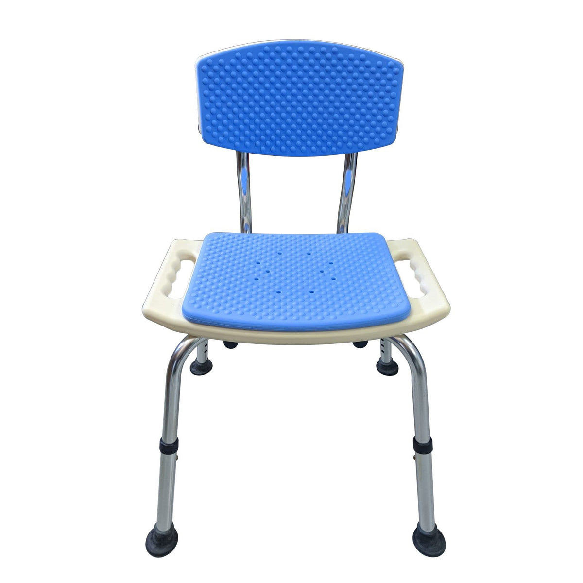 Comfy Padded Shower Chair with Backrest