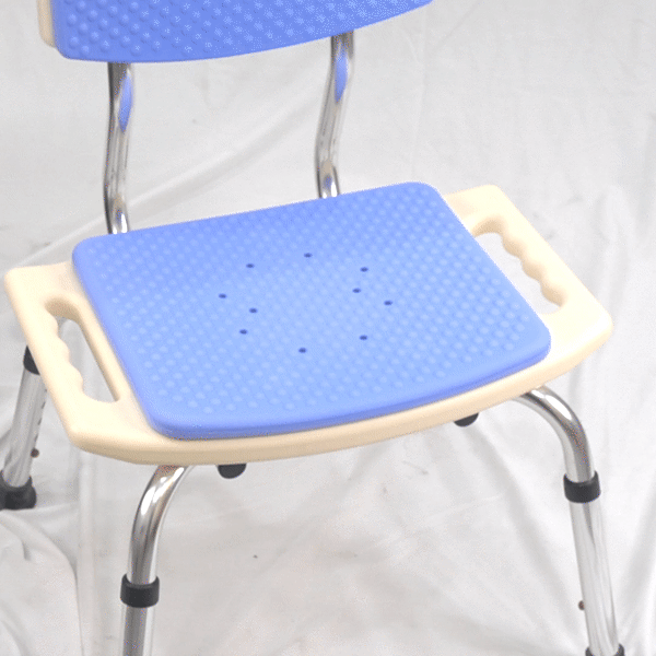 Comfy Padded Shower Chair with Backrest