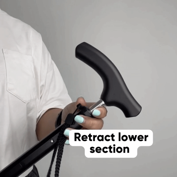 Compact Telescopic Cane by The Cane Collective
