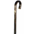 Edelweiss Carving Chestnut Tourist Crook Handle