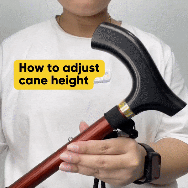 Engraved Gold Cane by The Cane Collective