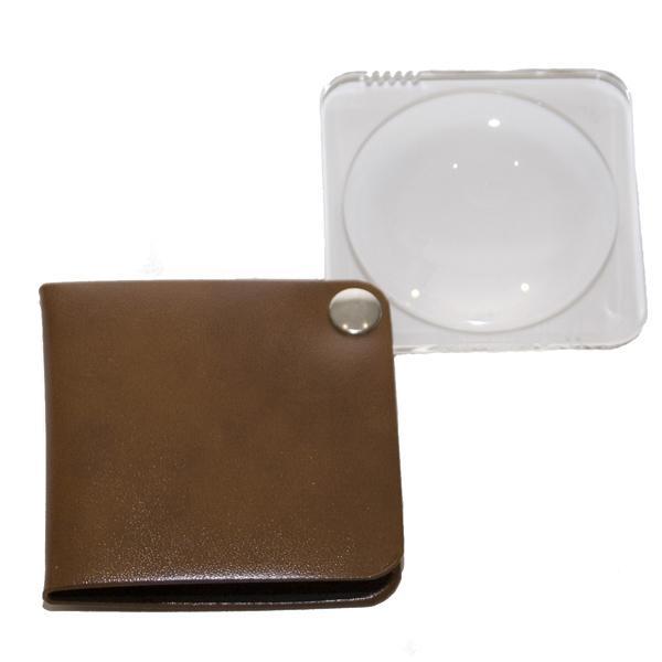 Eschenbach Classic Reading Magnifier (Square) Bronzite Brown