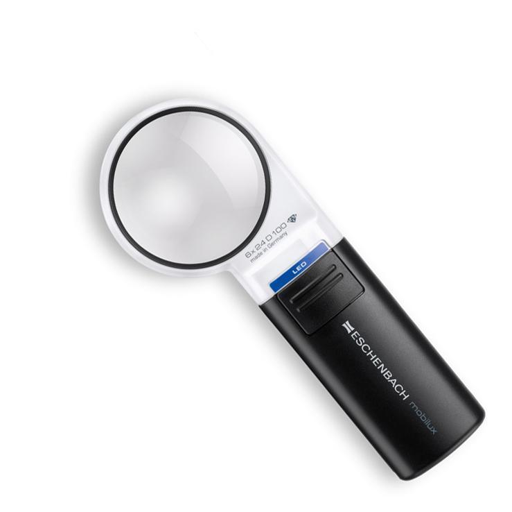Eschenbach Mobilux LED Reading Magnifier 3.0x Round (60mm)