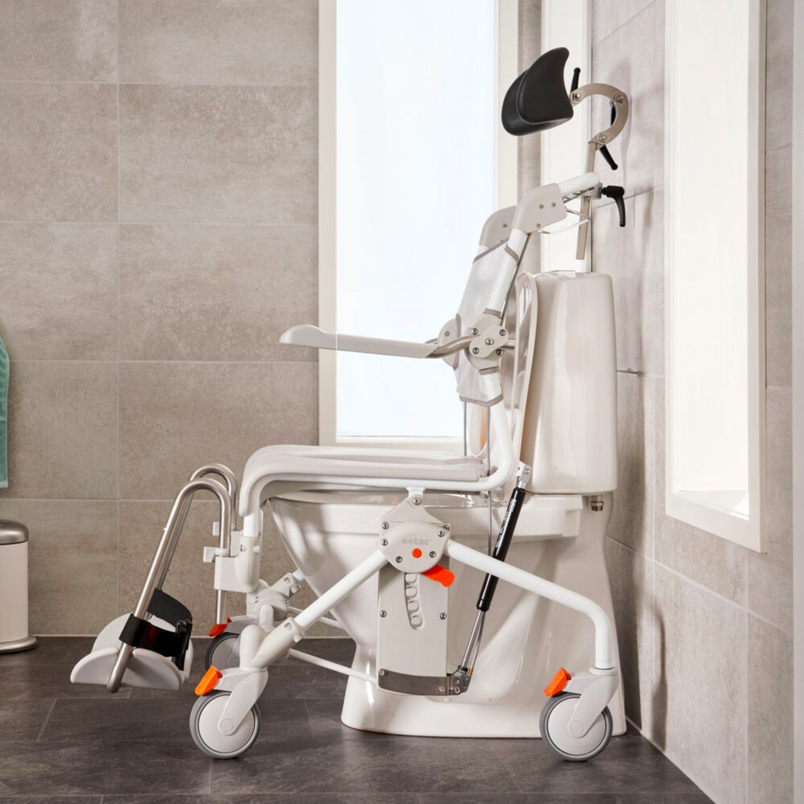 Etac Swift Mobile Tilt Shower Commode Chair