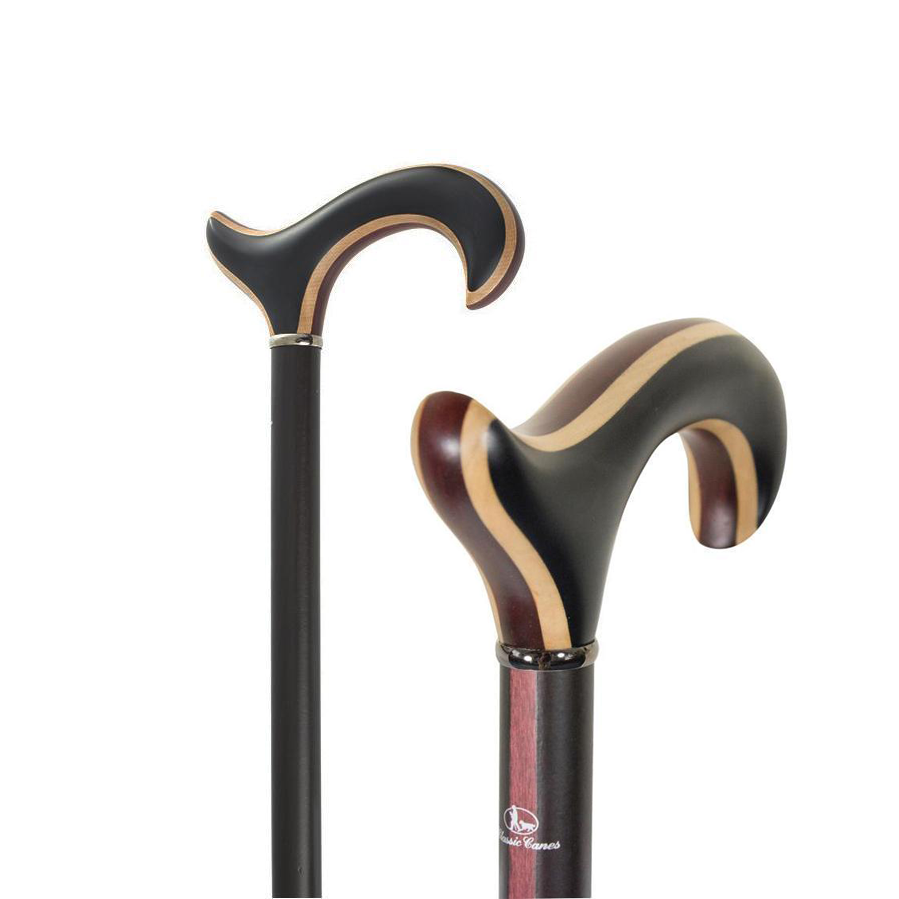 Exotic Mixed Wood Derby Cane