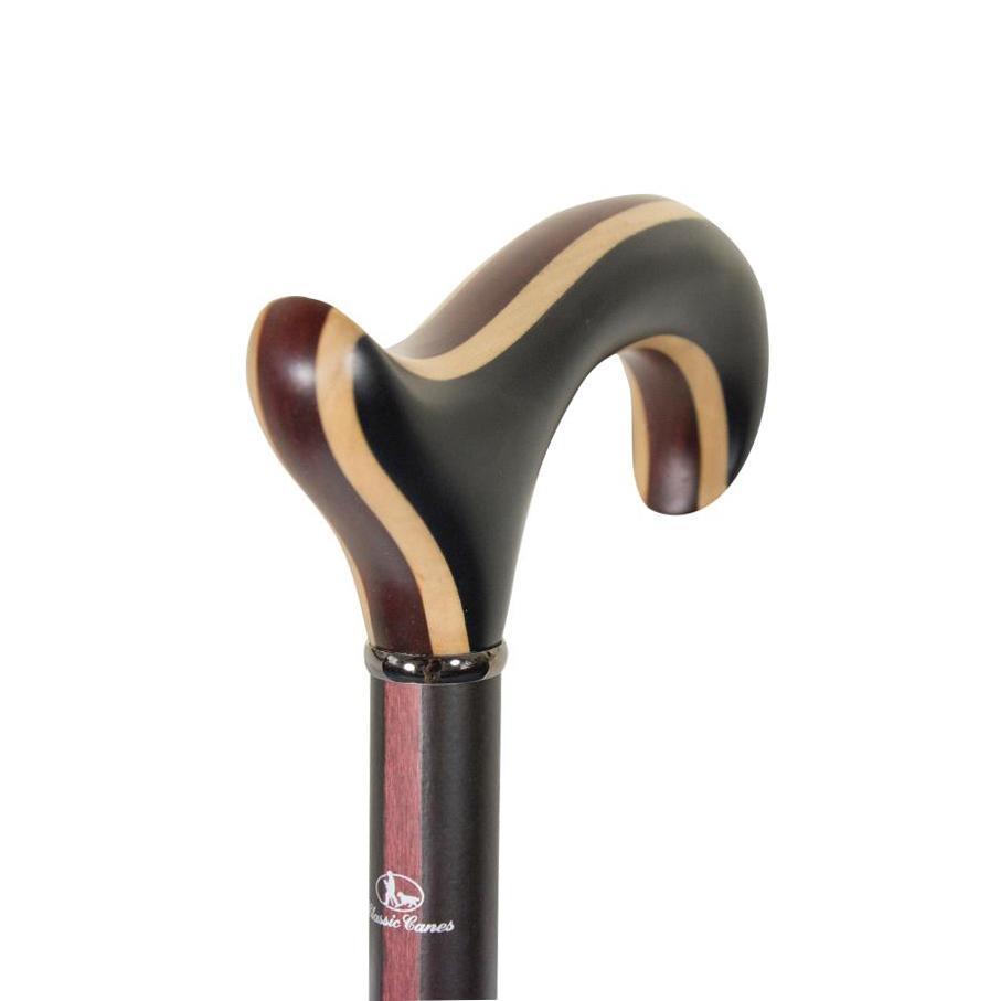 Exotic Mixed Wood Derby Cane