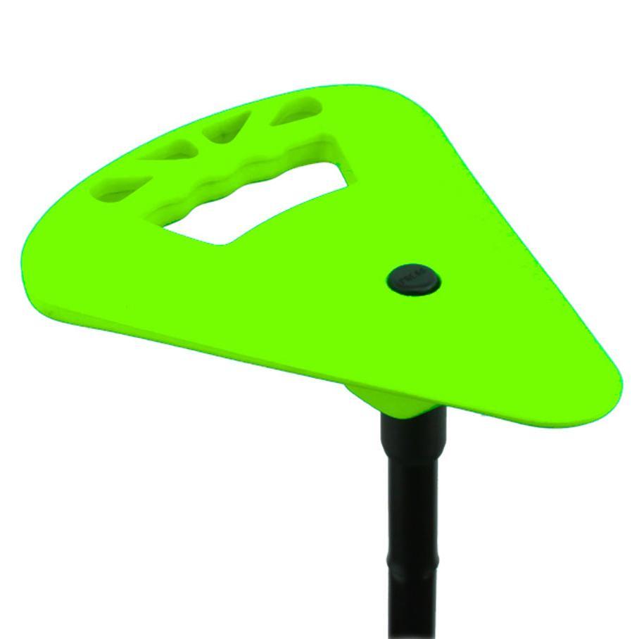Flipstick Folding Adjustable Seat Cane (Neon Green)