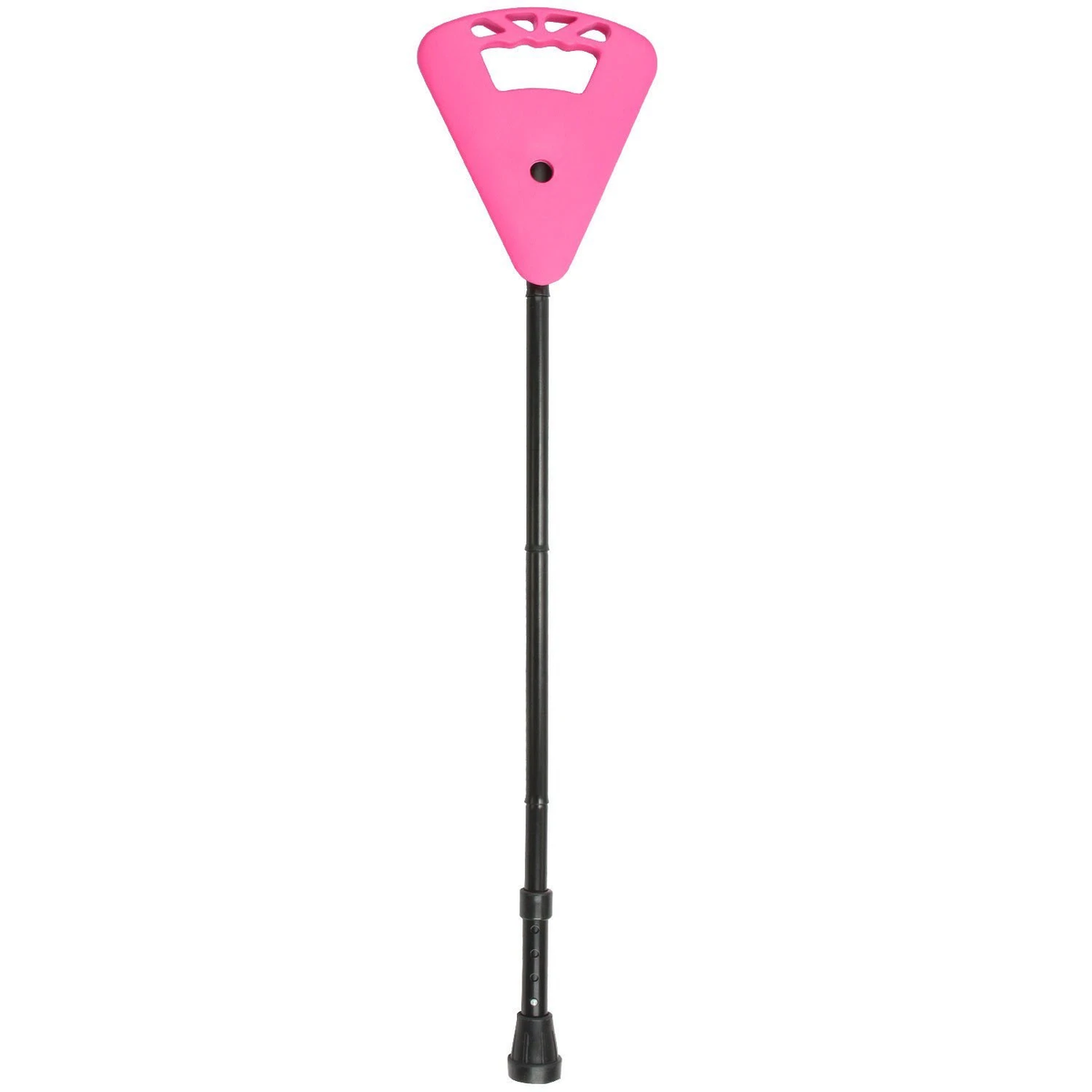 Flipstick Folding Adjustable Seat Cane (Neon Pink)