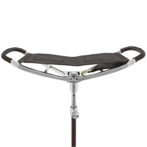 Genuine Leather Hammock Seat Cane