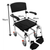 HappyBath 3-in-1 Deluxe Aluminium Commode Chair