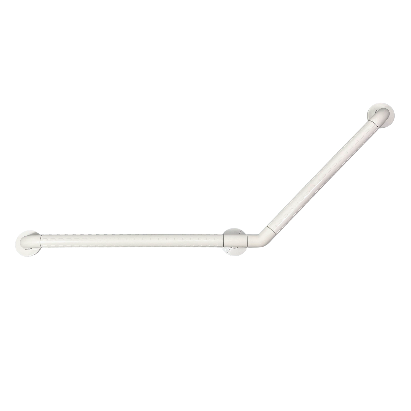 HappyBath Stainless Steel Nylon Angled Grab Bar
