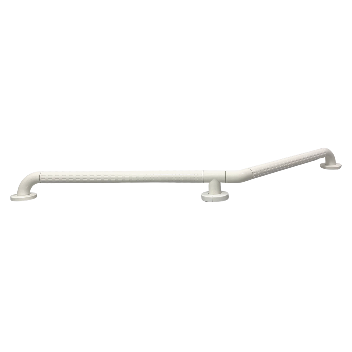 HappyBath Stainless Steel Nylon Angled Grab Bar