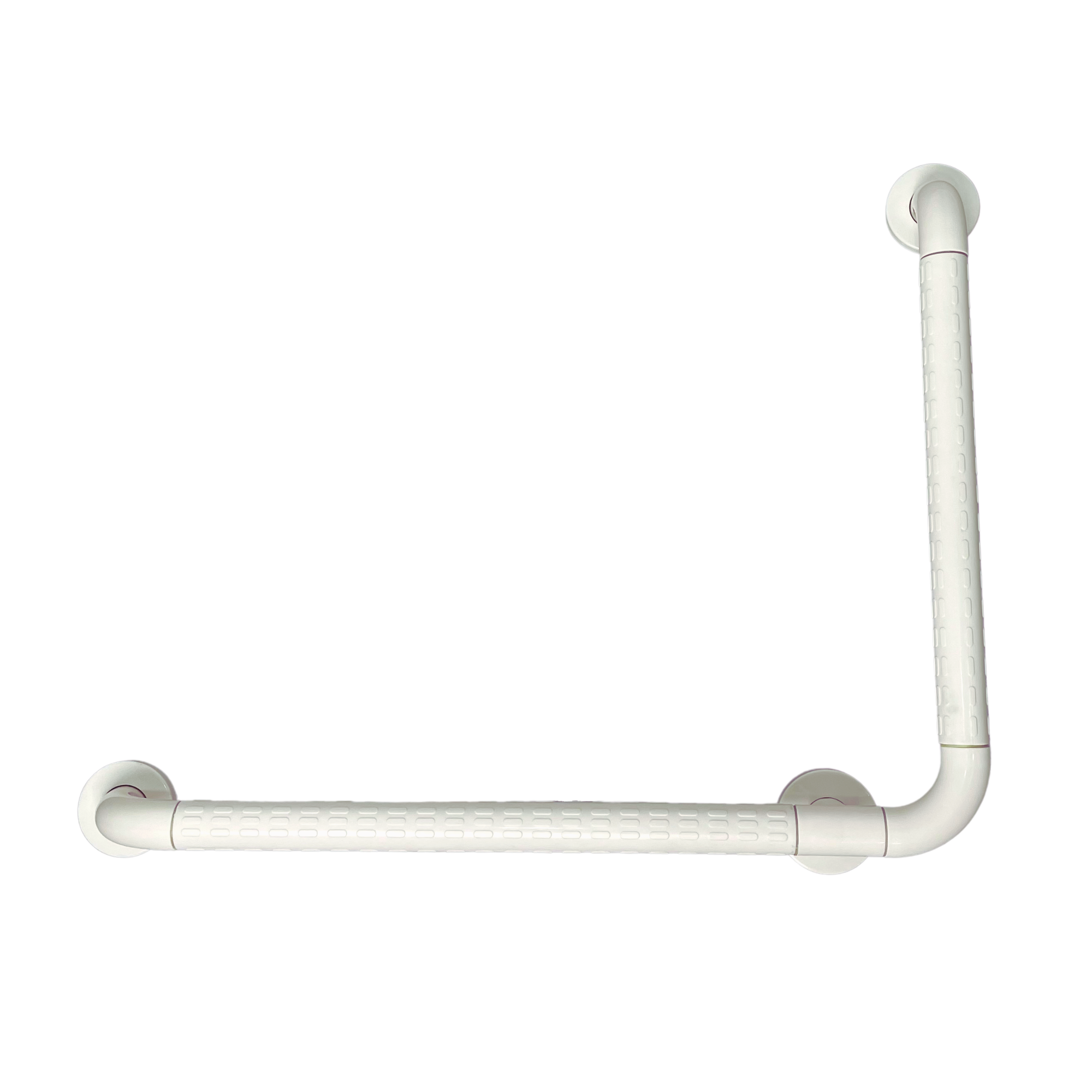 HappyBath Stainless Steel Nylon L-Shaped Grab Bar