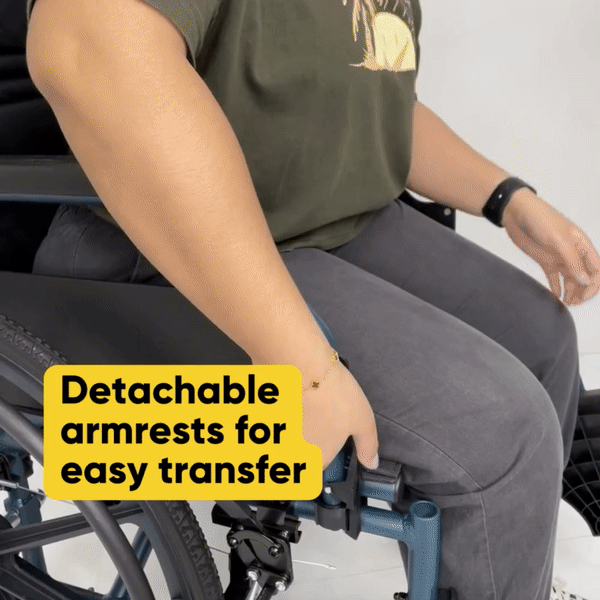 HappyWheels Hero Chair Lightweight Wheelchair
