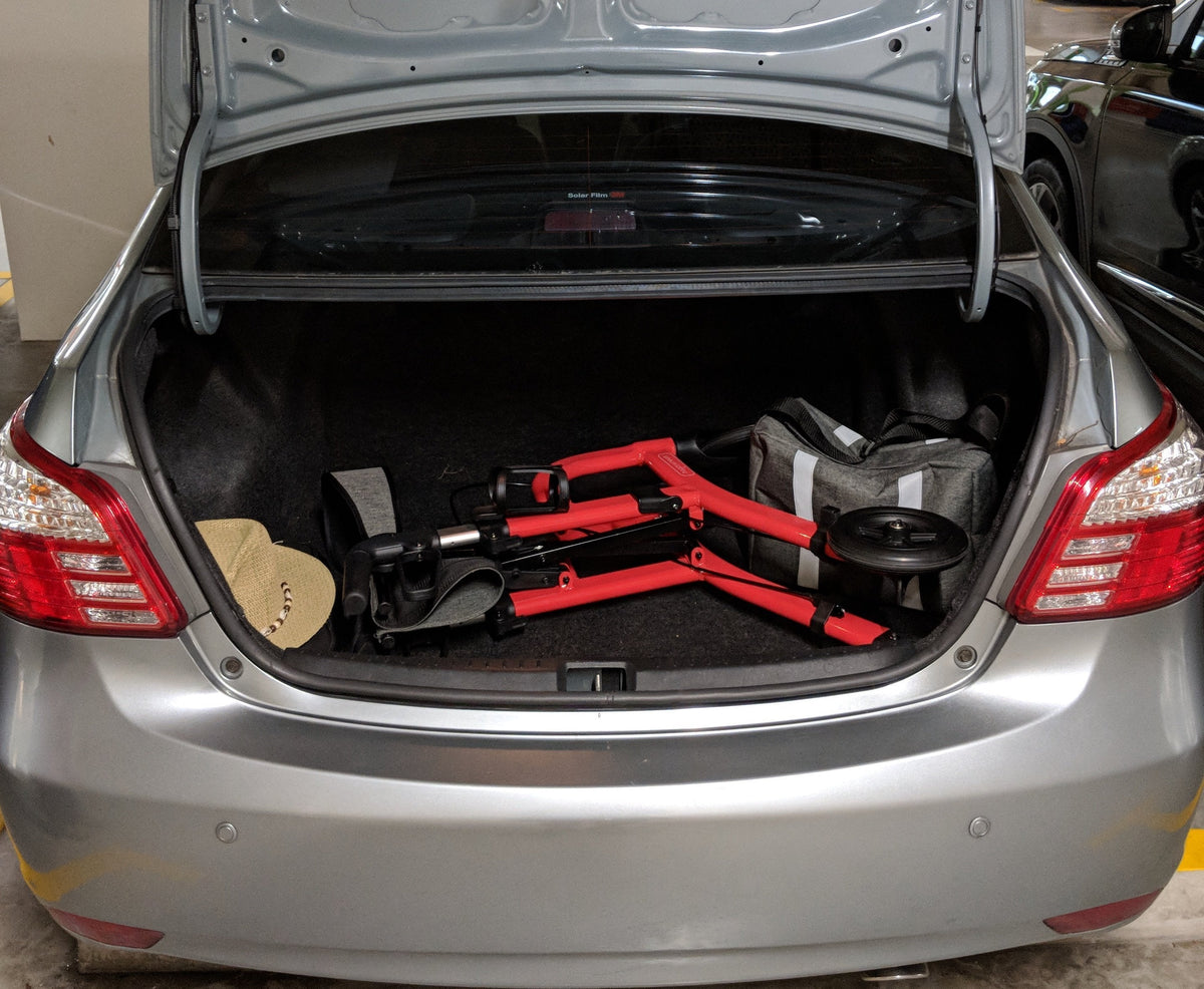 HappyWheels Lightweight Travel Rollator