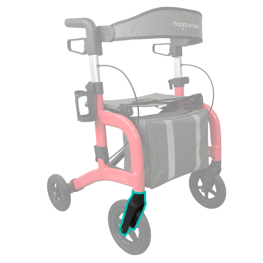HappyWheels Lightweight Travel Rollator Spare Parts