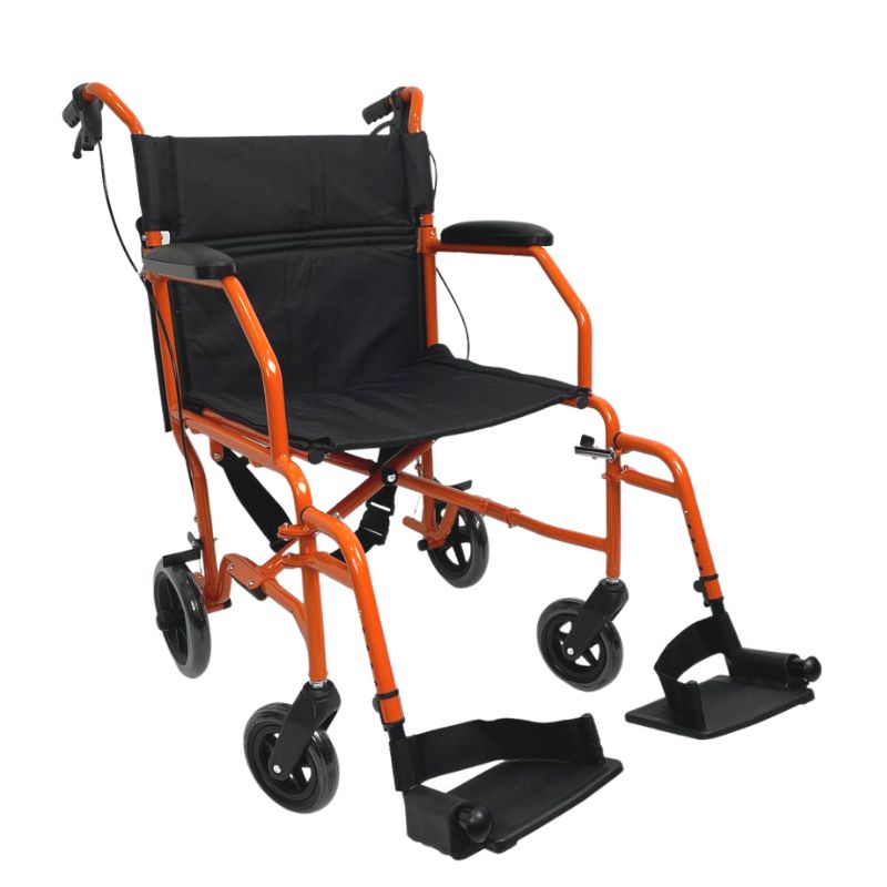 HappyWheels Ultra Chair Compact Lightweight Pushchair Orange