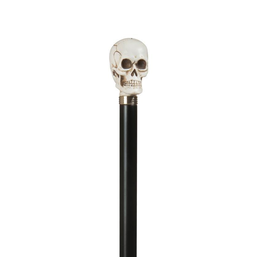 Imitation Ivory Skull Cane